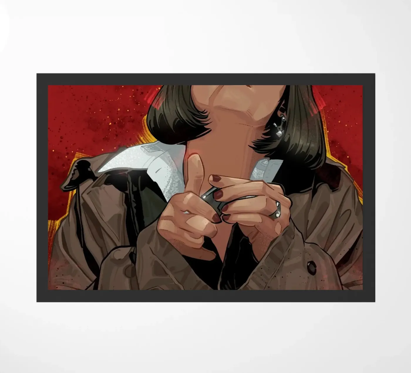 Mia Smoking doormat by nabakumov