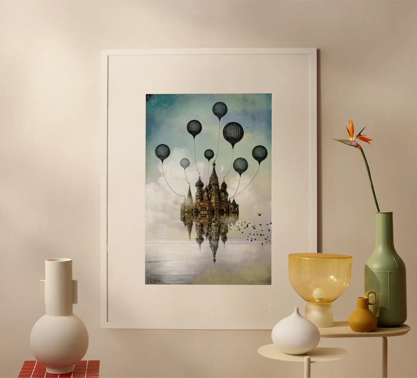 Journey To The East poster da Catrin Welz-Stein