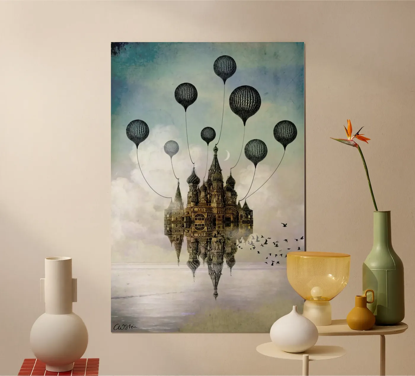 Journey To The East poster da Catrin Welz-Stein
