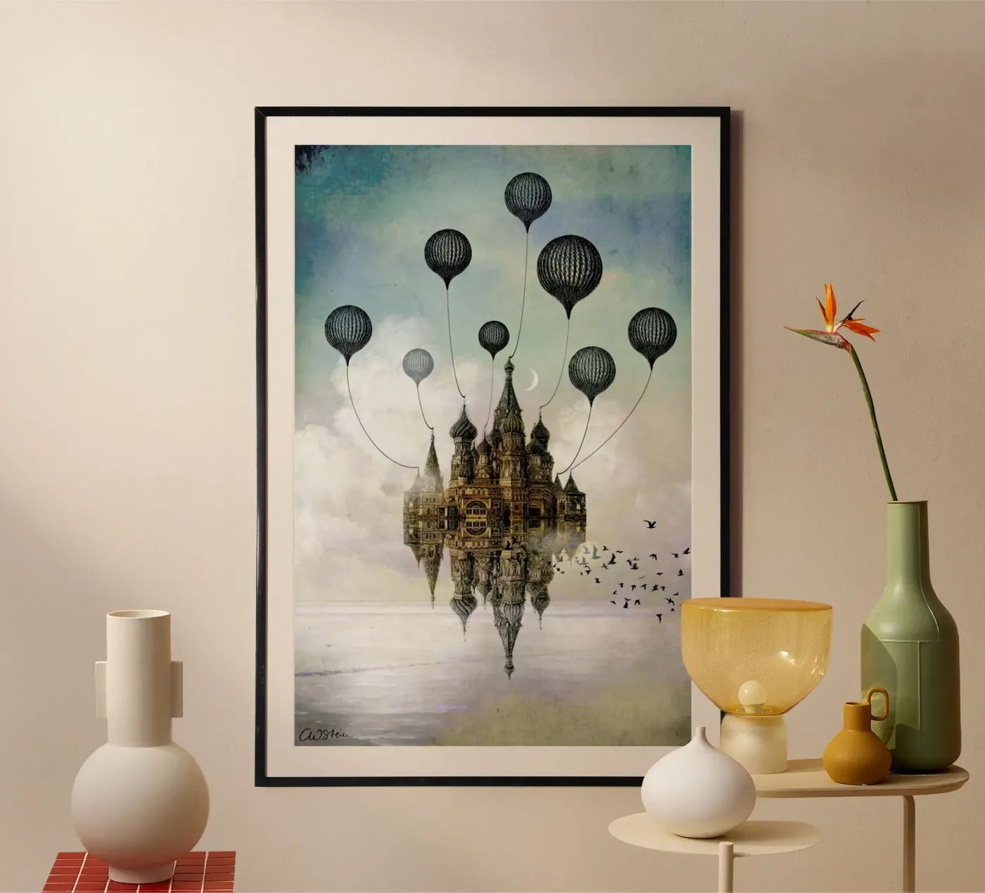 Journey To The East poster da Catrin Welz-Stein