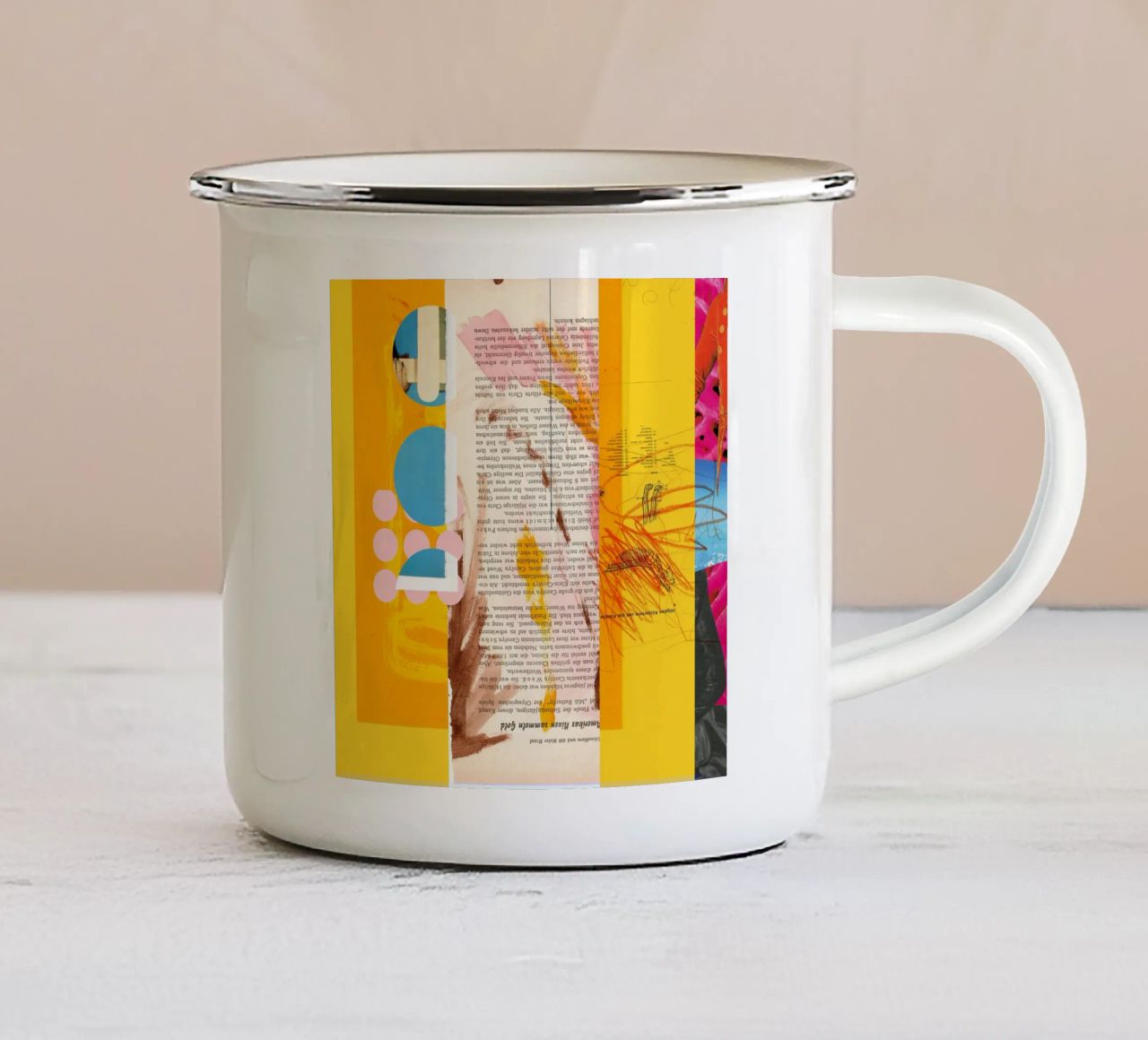 another daydream · something different now tazza in smalto da Marko Köppe
