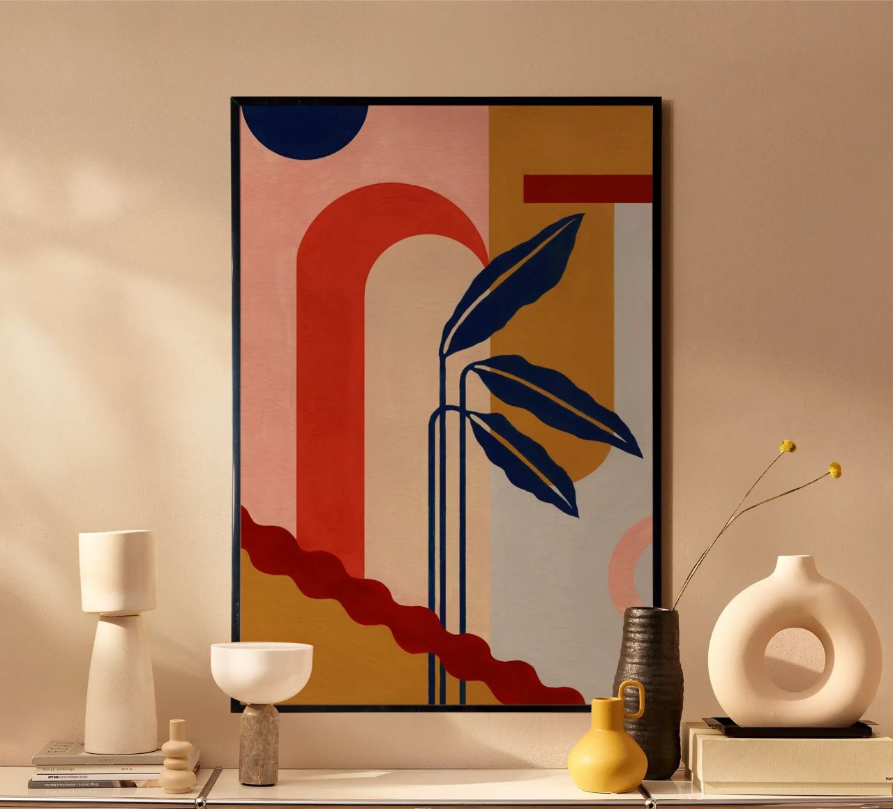 Pati Cascino - Banana Leaves poster by The Artcircle