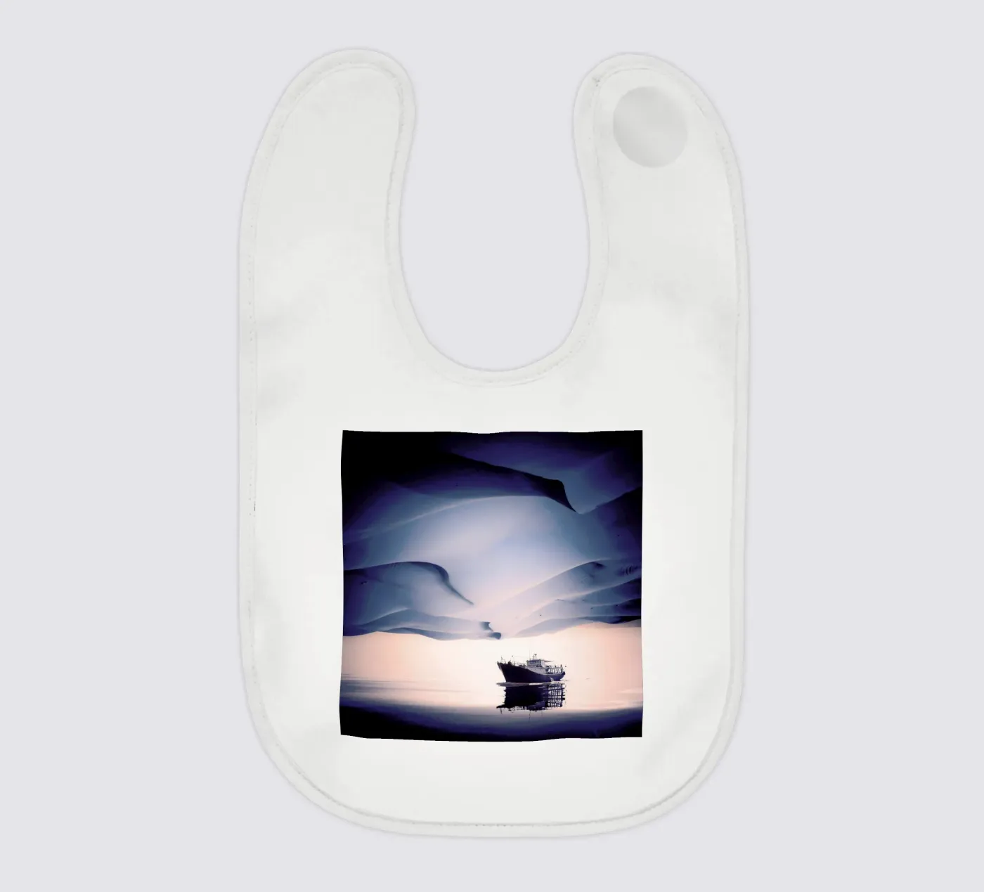 Desertir baby slabbetje van Eugene Soloviev