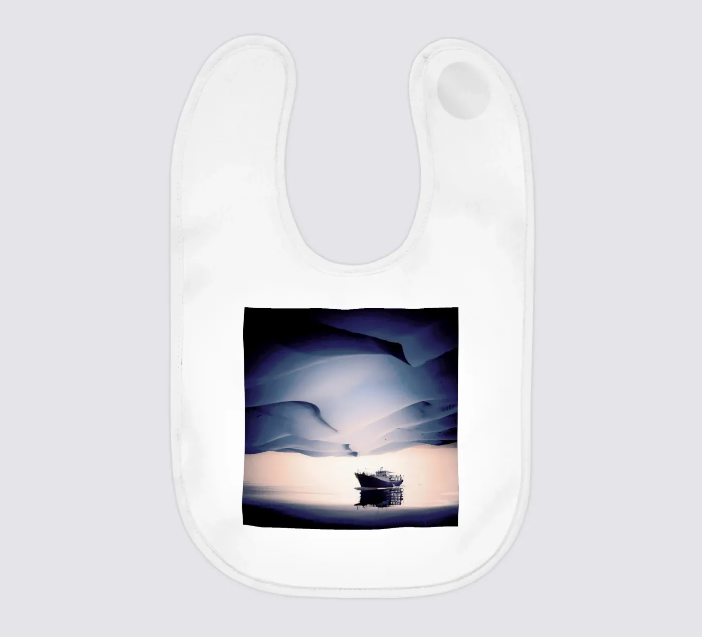 Desertir baby slabbetje van Eugene Soloviev