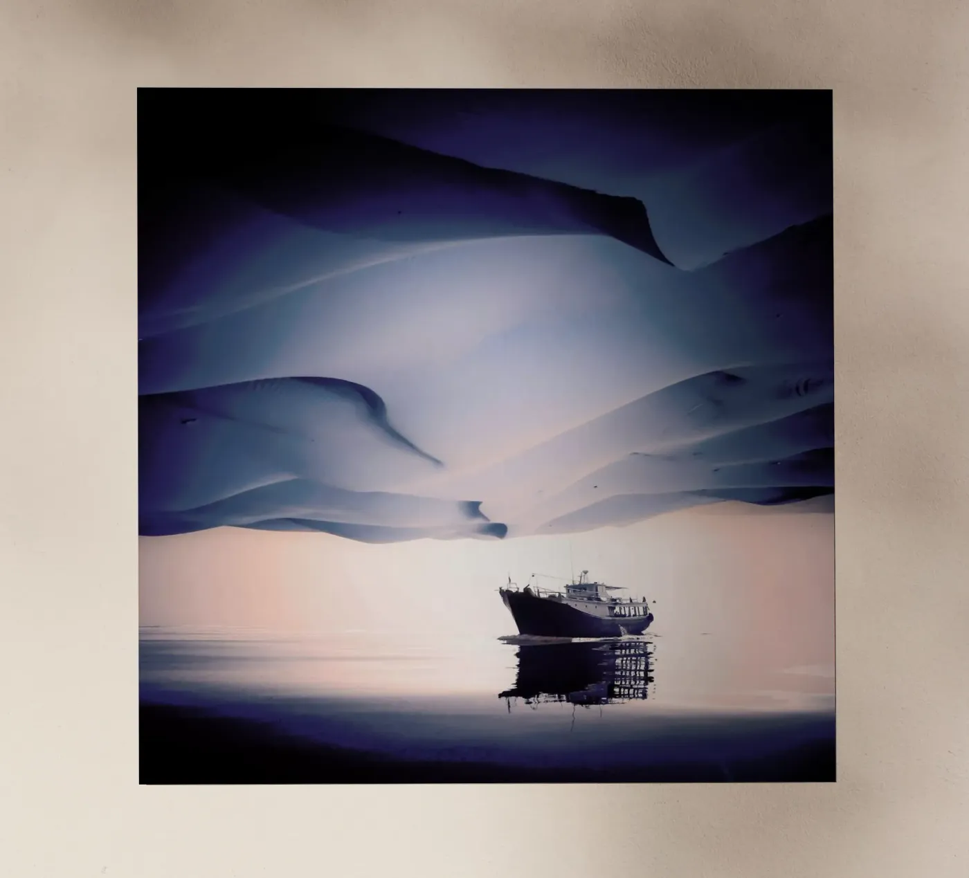 Desertir pellicola backlit da Eugene Soloviev