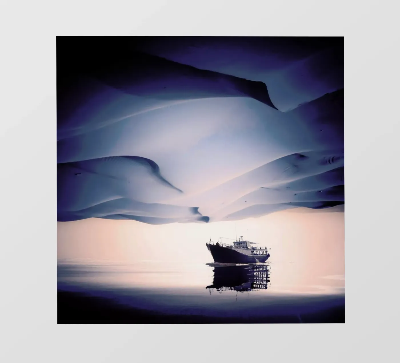 Desertir pellicola backlit da Eugene Soloviev