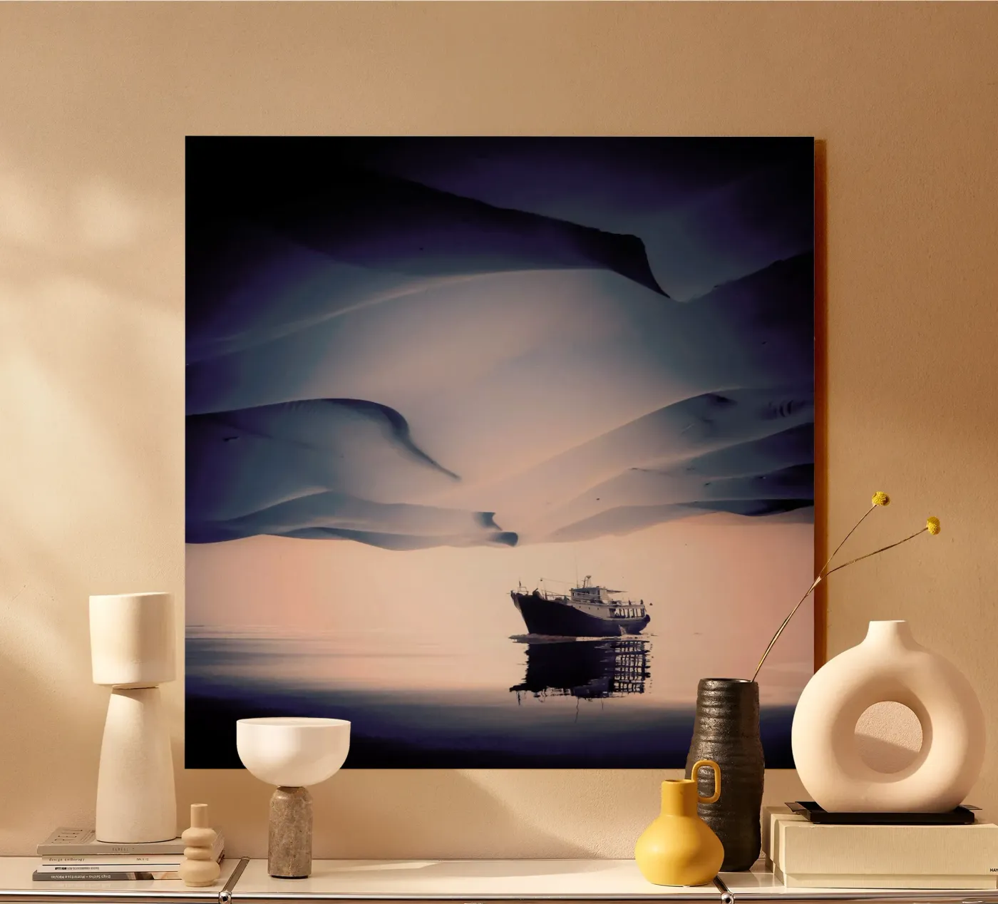 Desertir acryl van Eugene Soloviev