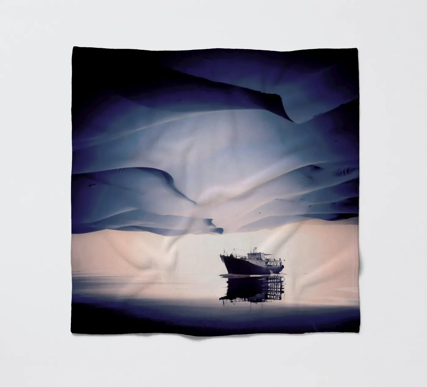 Desertir fleece blanket by Eugene Soloviev