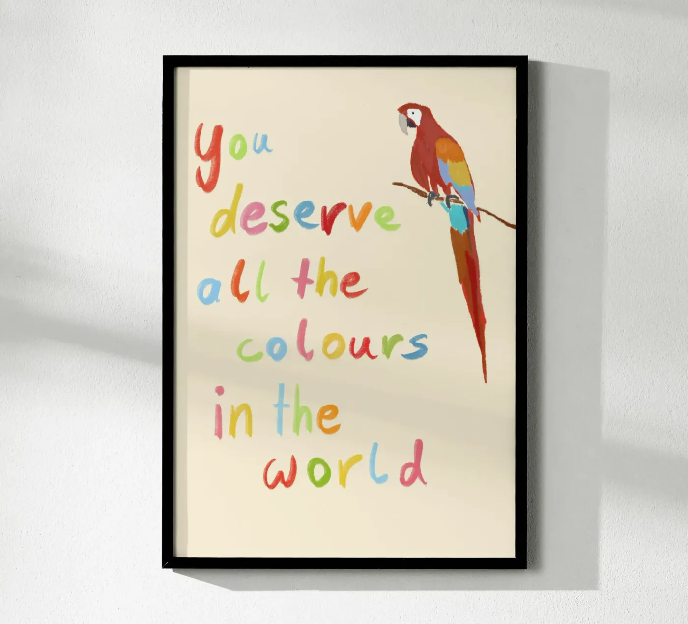 Parrot poster by annaamabella