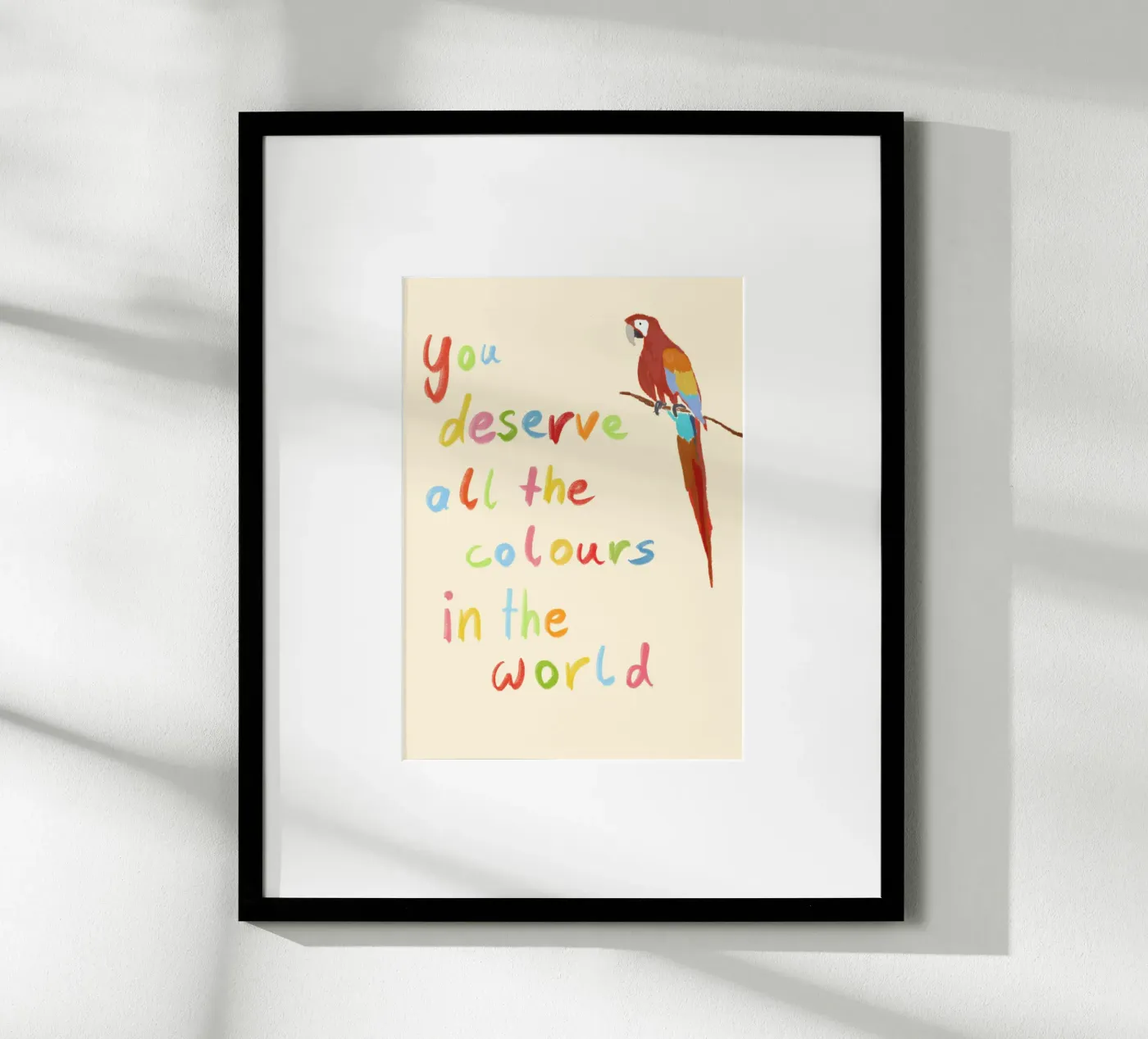 Parrot poster by annaamabella