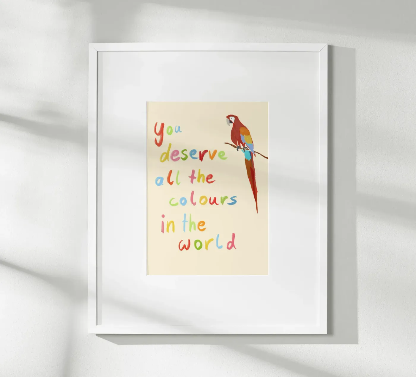 Parrot poster by annaamabella
