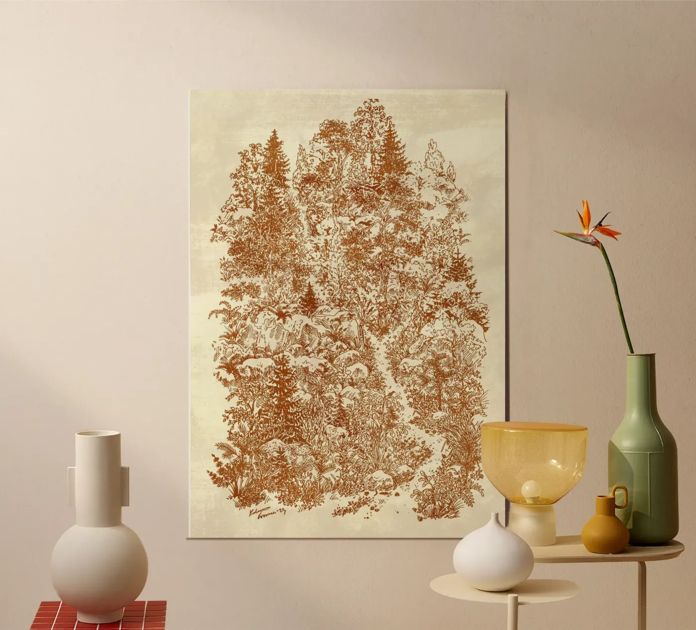 The Path Poster von katariinakosunen