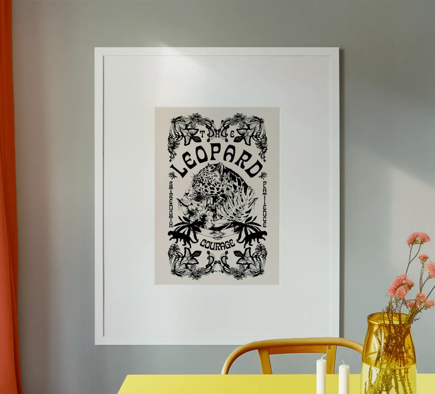 The Leopard poster by katariinakosunen