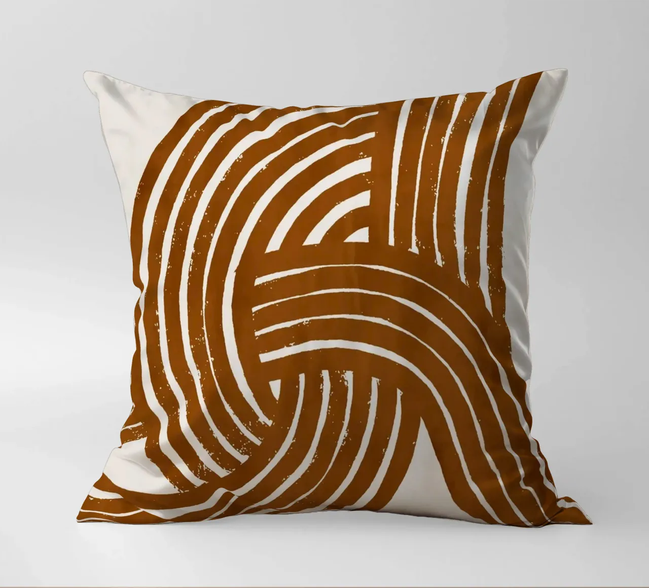 Pati Cascino - Knot Terracotta cuscino da The Artcircle