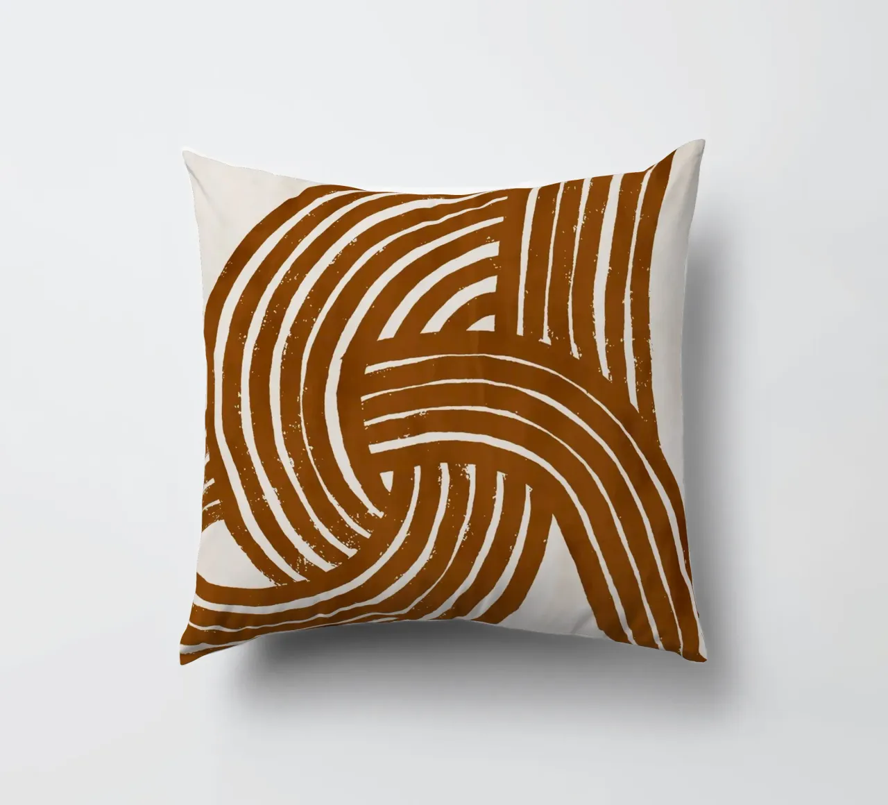 Pati Cascino - Knot Terracotta cuscino da The Artcircle