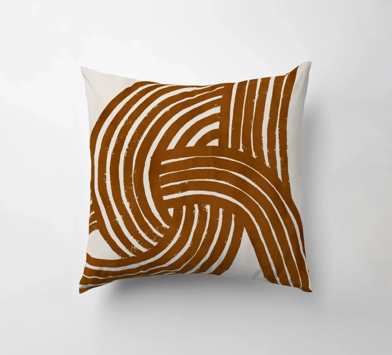 Pati Cascino - Knot Terracotta cuscino da The Artcircle