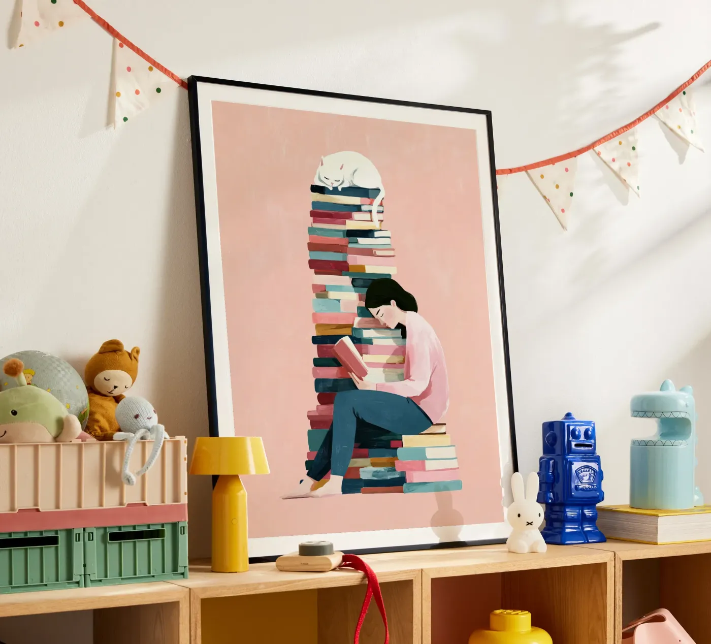Borrowed Worlds poster by Freya