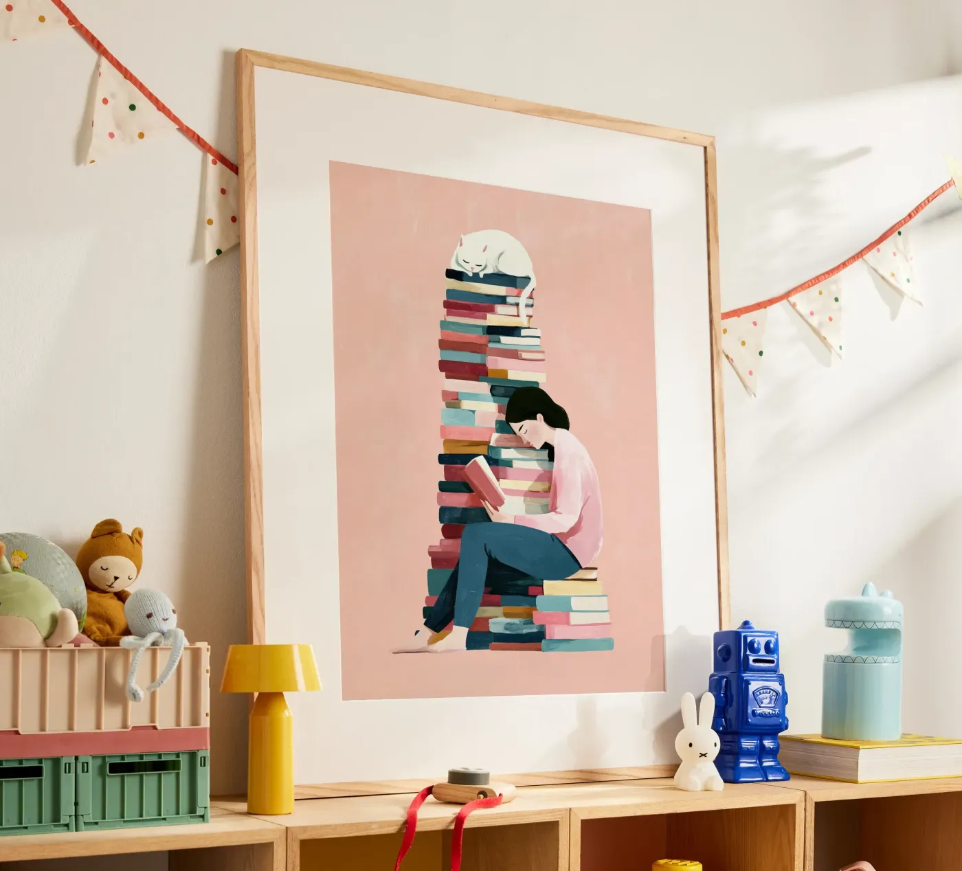 Borrowed Worlds poster by Freya