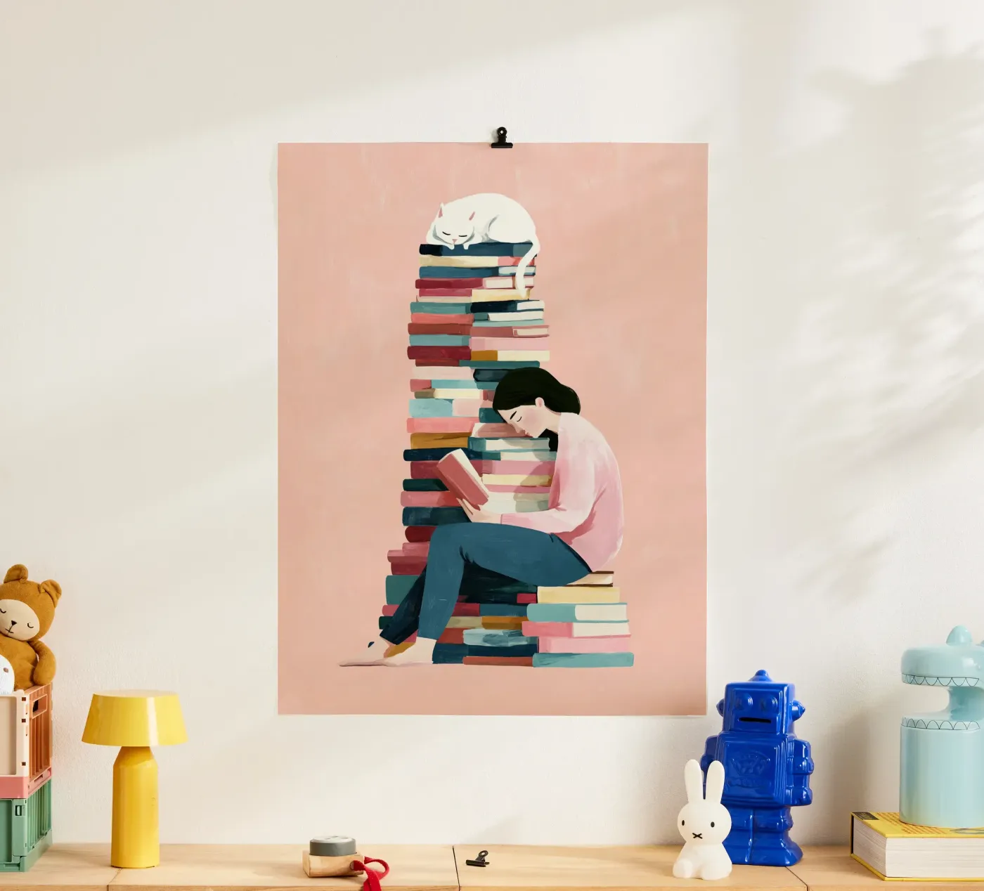 Borrowed Worlds poster by Freya