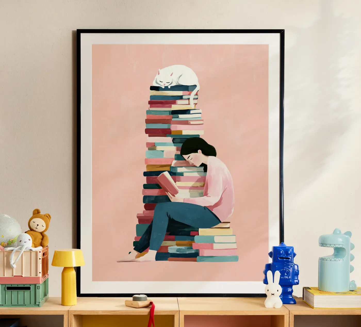 Borrowed Worlds poster by Freya