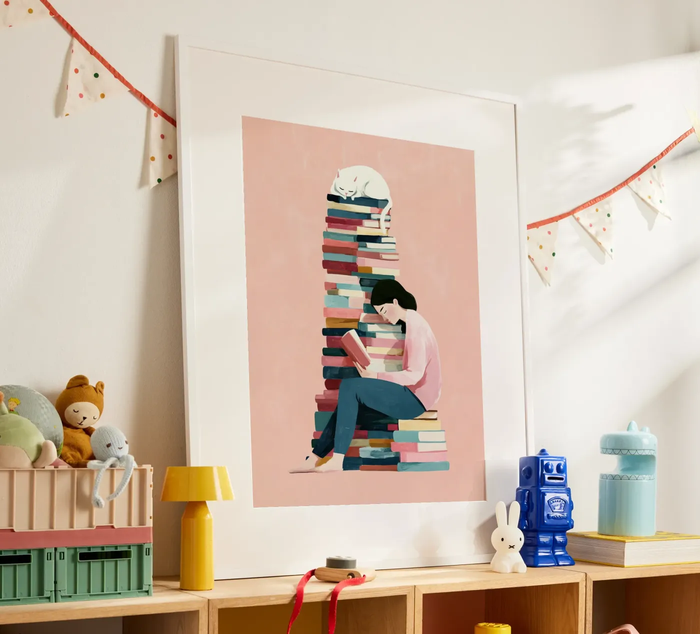 Borrowed Worlds poster by Freya