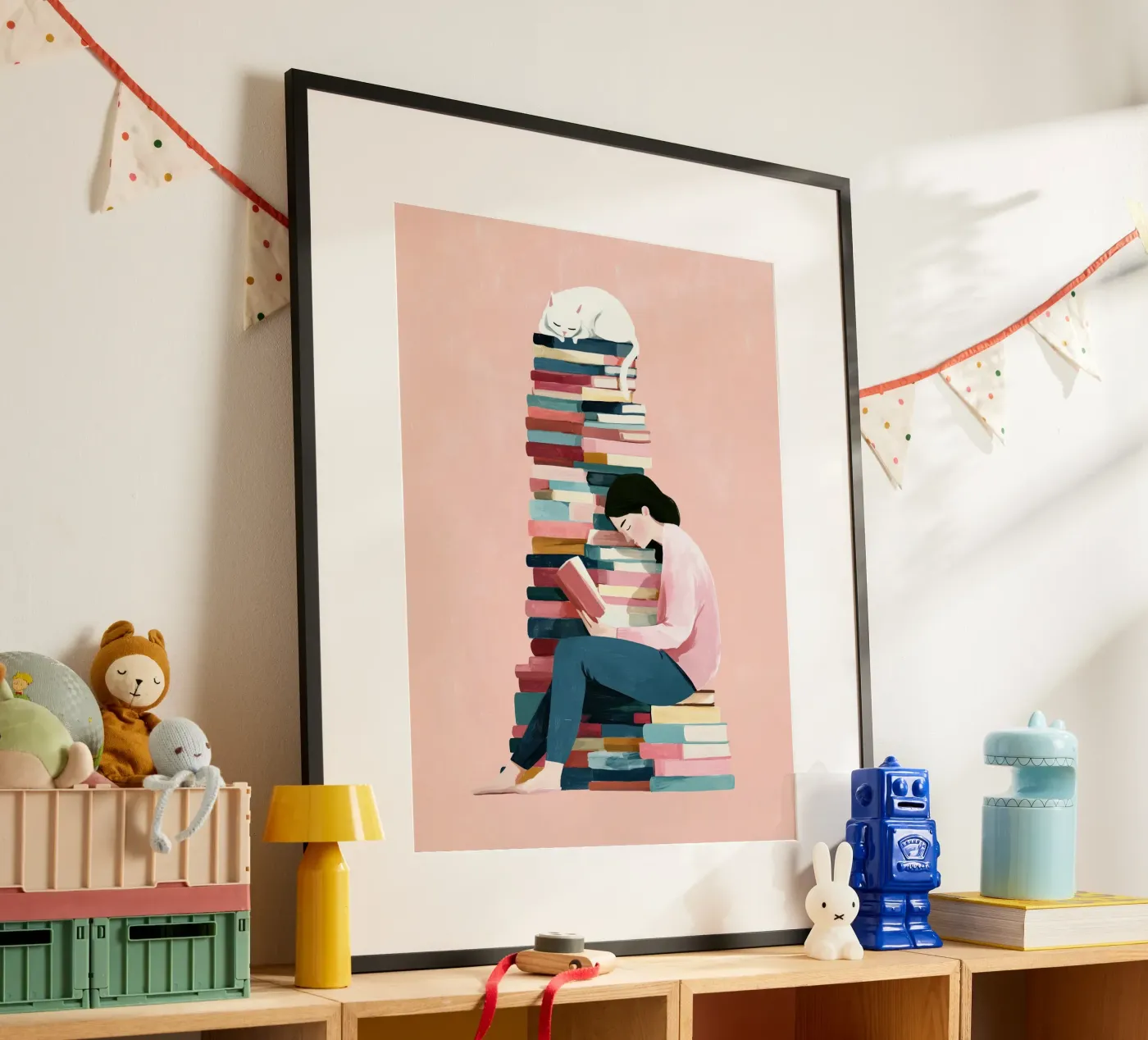 Borrowed Worlds poster by Freya