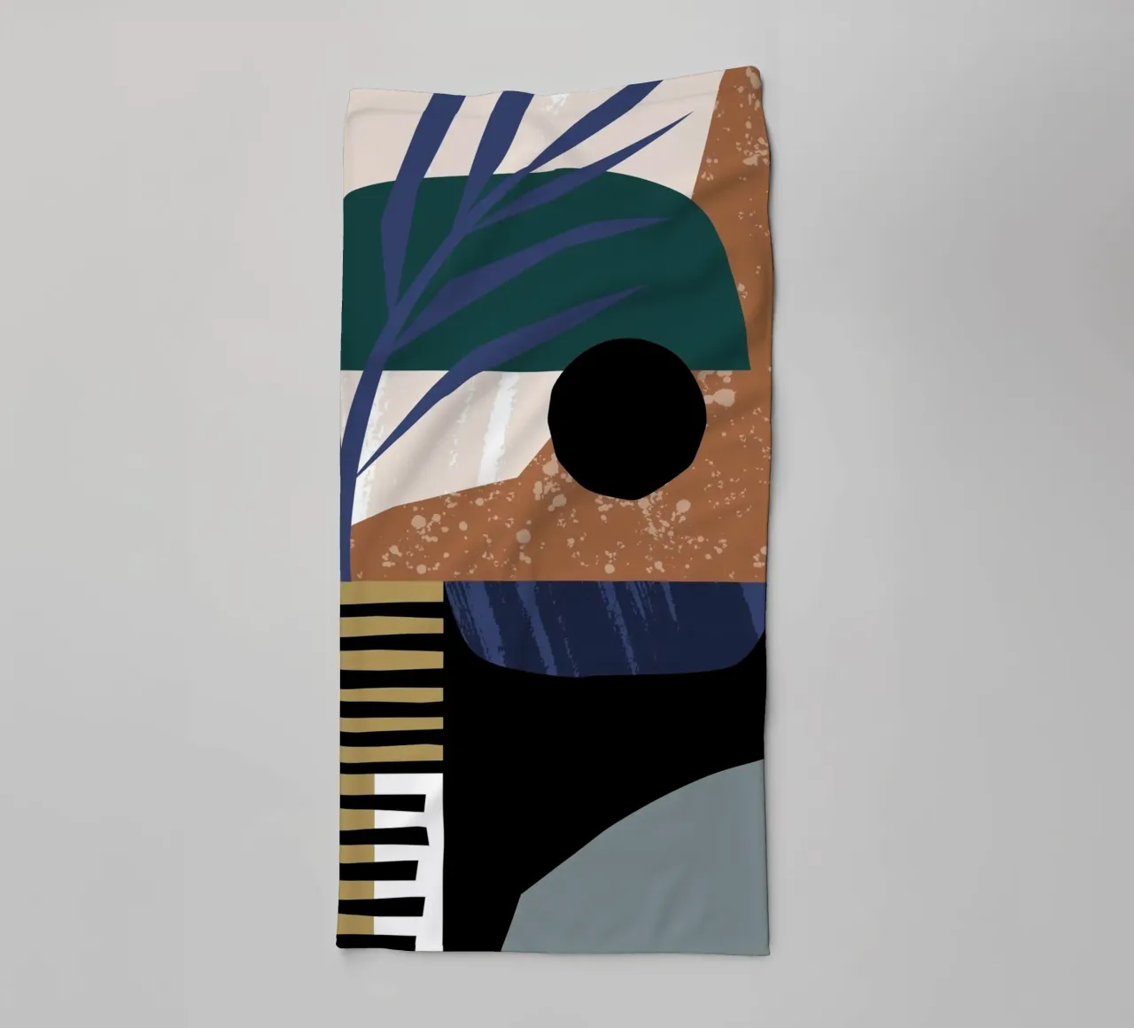 Pati Cascino - Zonsondergang I badhanddoek van The Artcircle