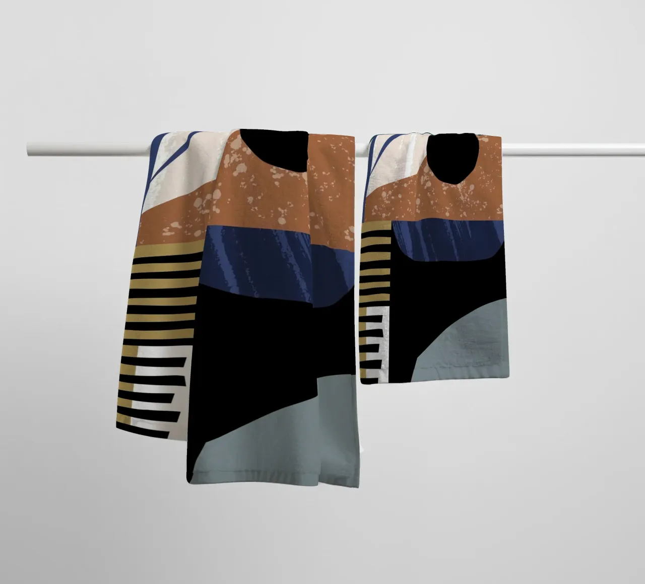 Pati Cascino - Zonsondergang I badhanddoek van The Artcircle