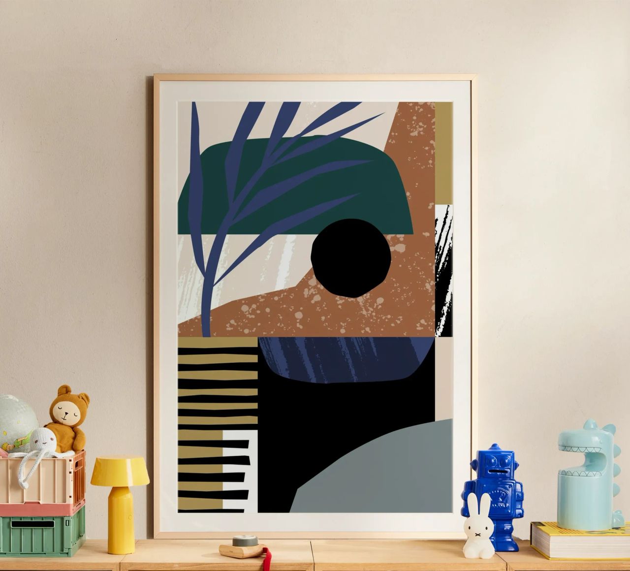 Pati Cascino - Coucher de soleil I poster de The Artcircle