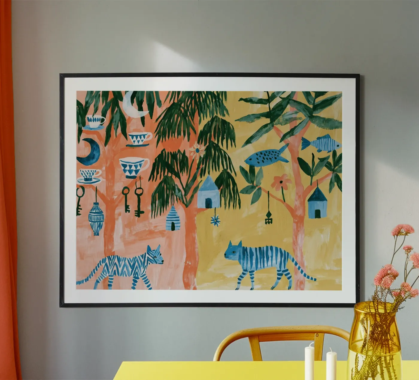 Where Everything Grows Different 3 poster by Maren Sol