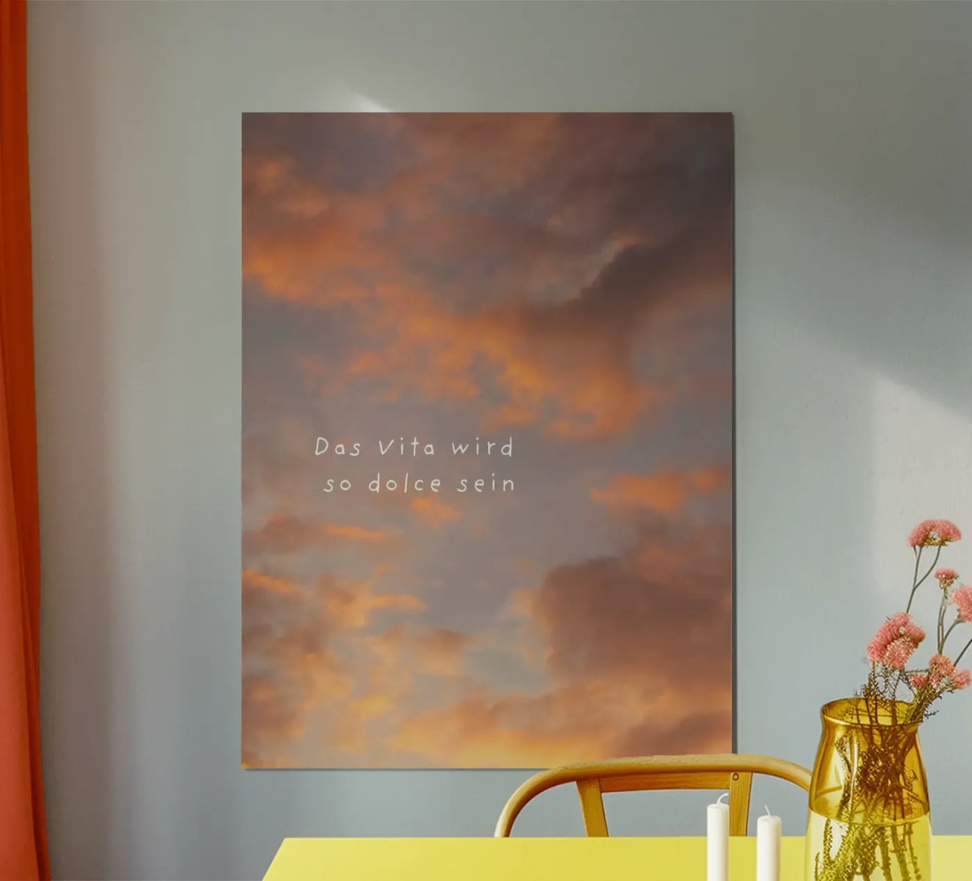 Das Vita wird so dolce sein poster da My cozy Home