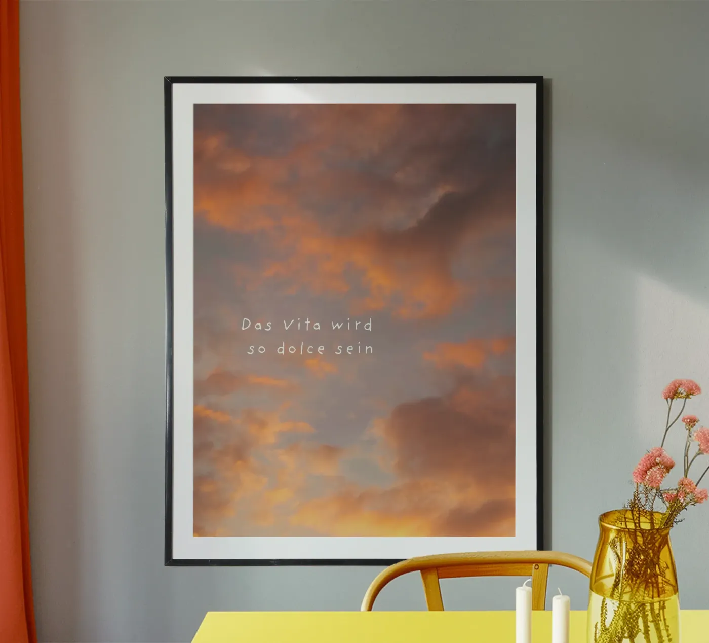 Das Vita wird so dolce sein poster da My cozy Home