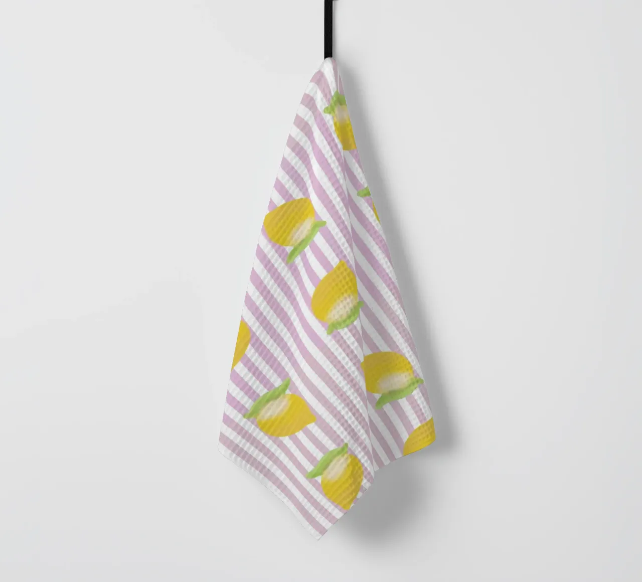 Sommerfrüchte - Zitrone Geschirrtuch von Atelier_Photographika