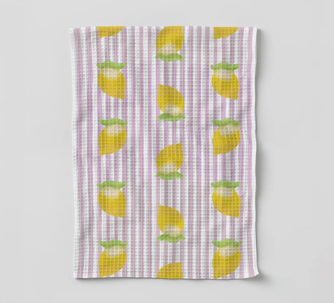 Sommerfrüchte - Zitrone Geschirrtuch von Atelier_Photographika