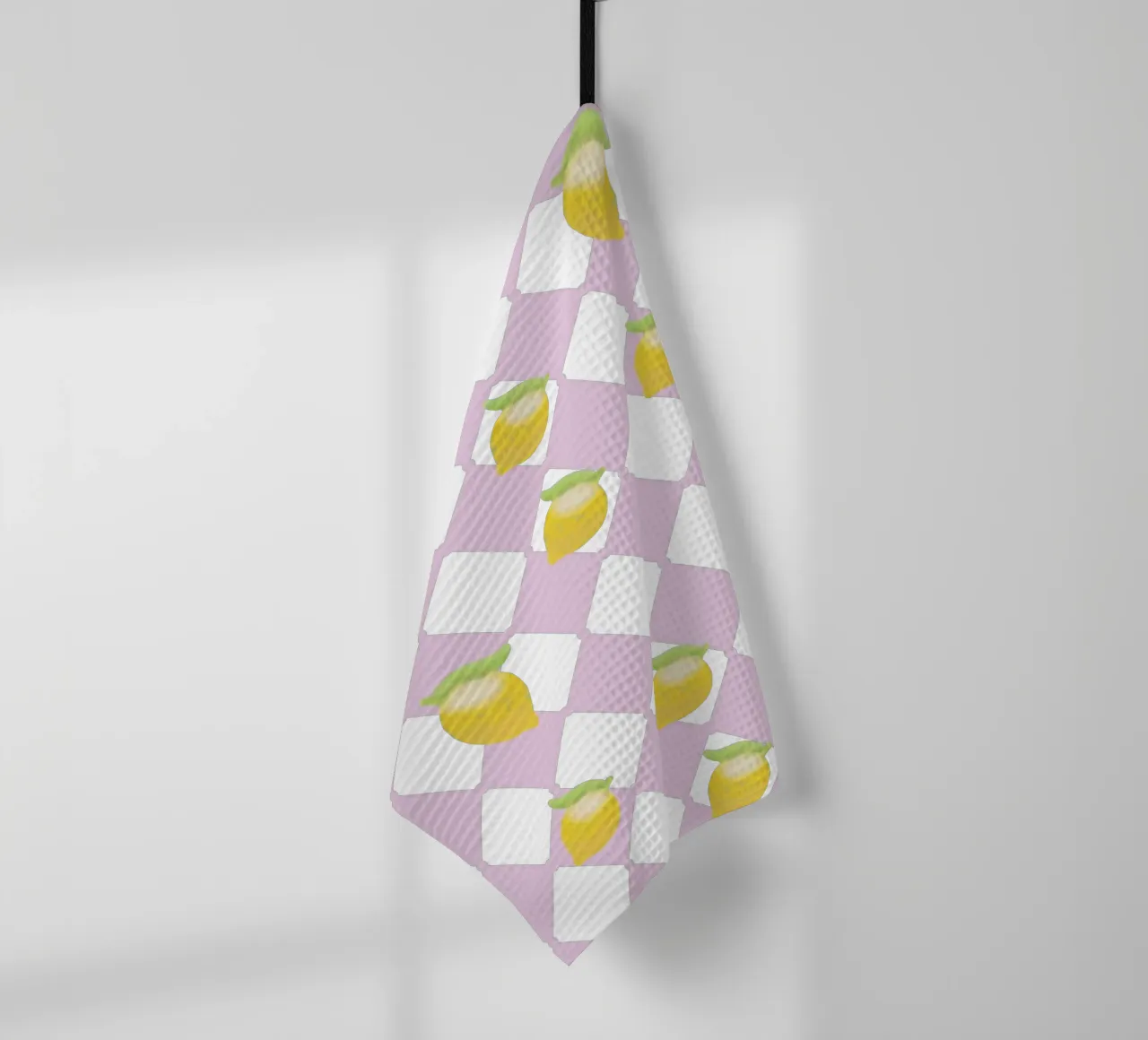 Sommerfrüchte - Zitrone II Geschirrtuch von Atelier_SousleMont