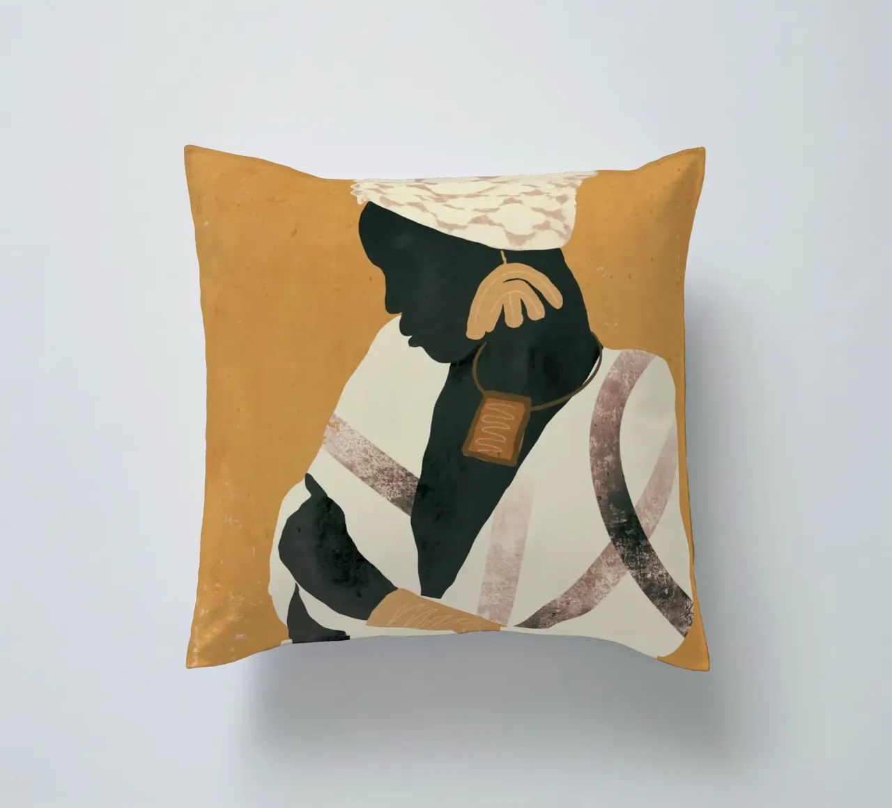Donna africana cuscino da ThingDesign