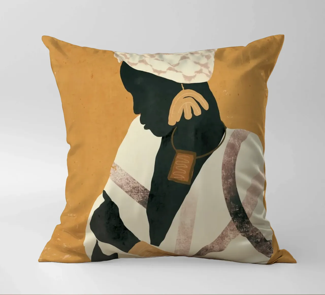 Donna africana cuscino da ThingDesign