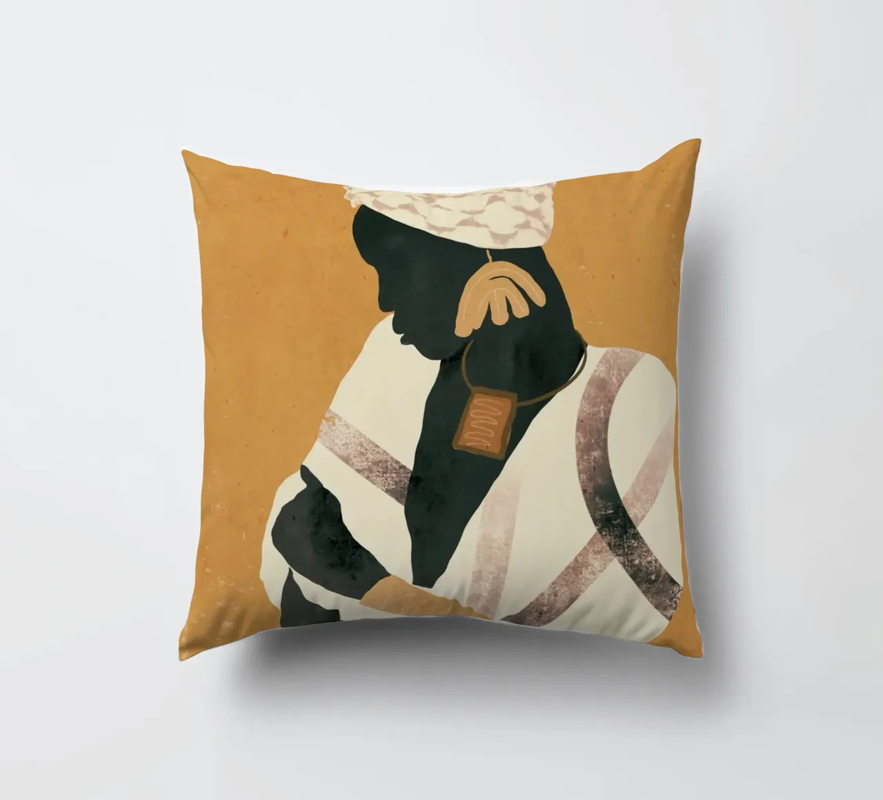 Donna africana cuscino da ThingDesign