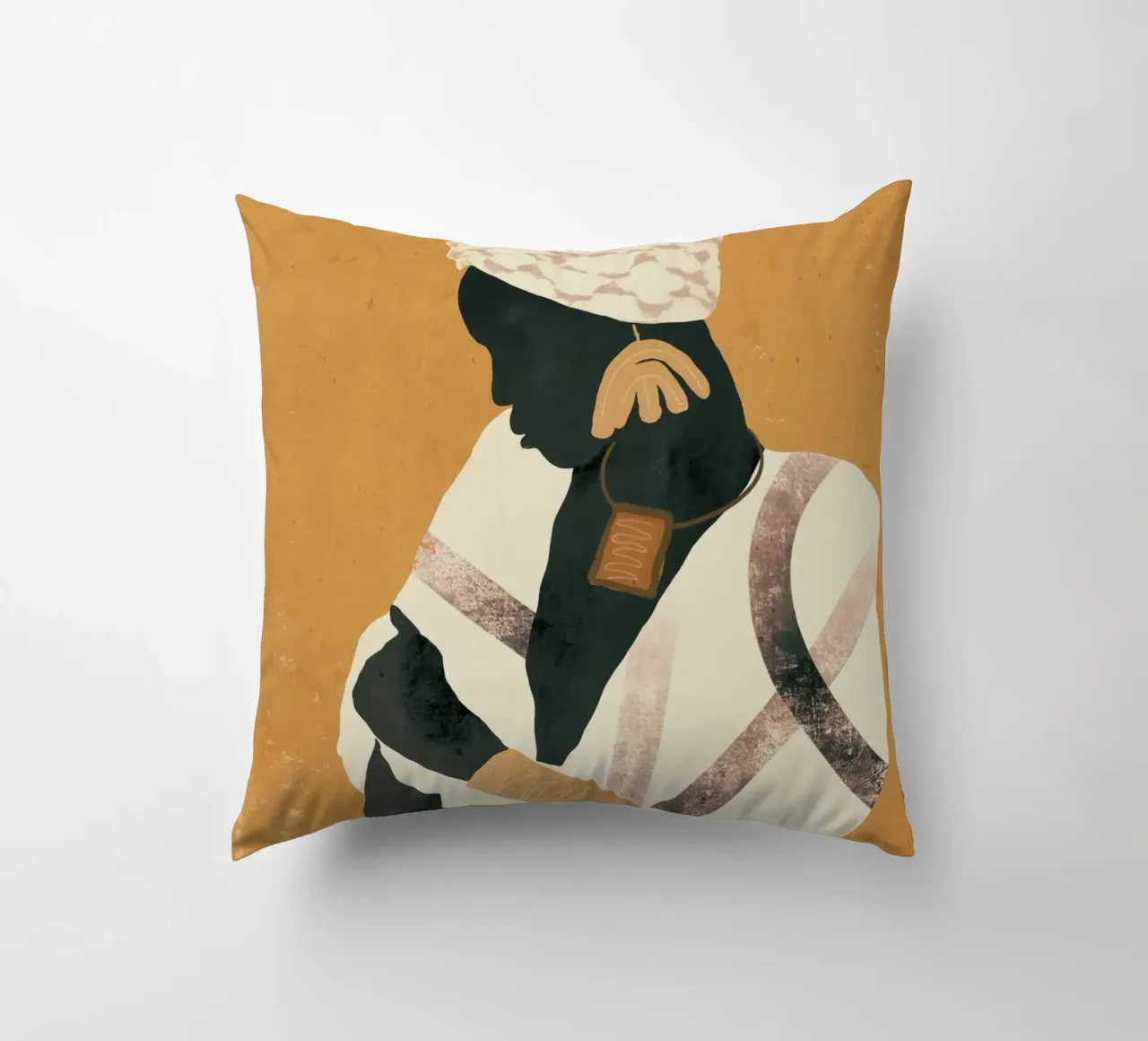 Donna africana cuscino da ThingDesign