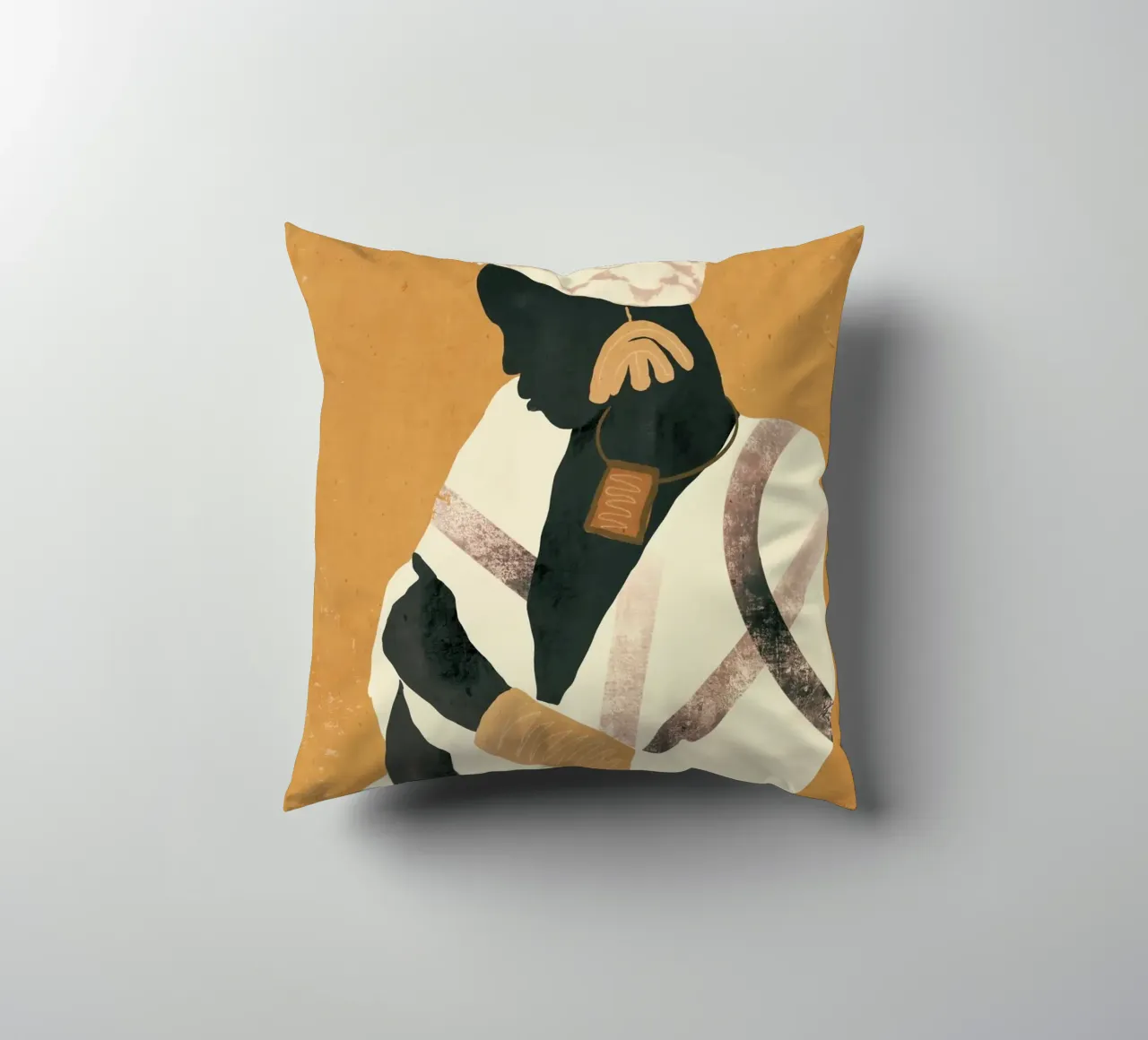 Donna africana cuscino da ThingDesign