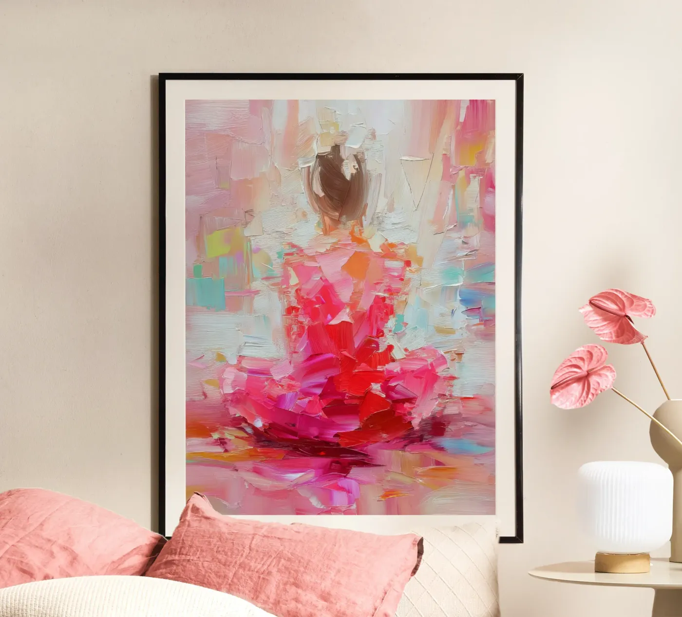 Abito Blush Reflection poster da lieblu