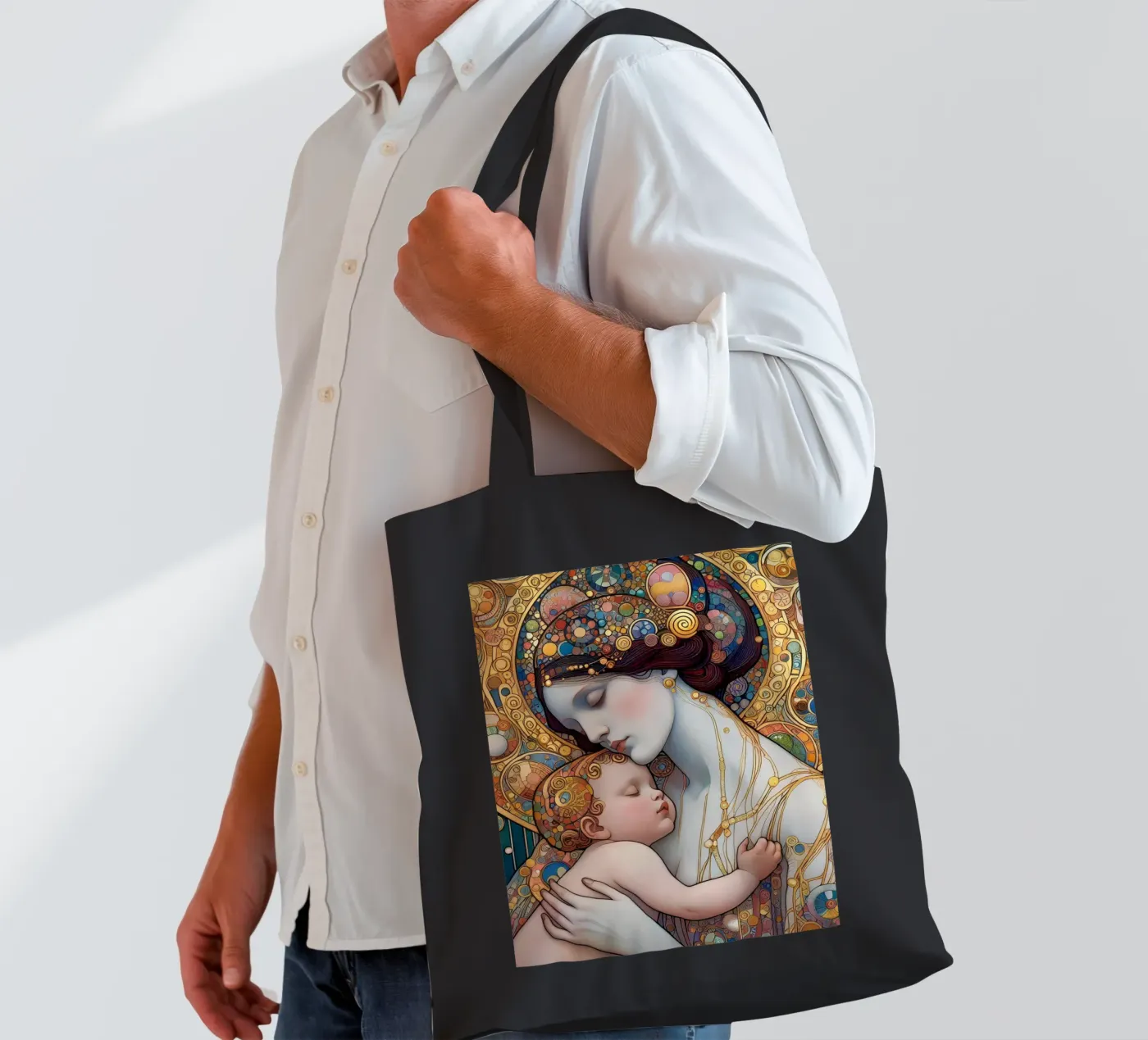 Die Mutter Jutebeutel von Art-Nouveau-Dsg