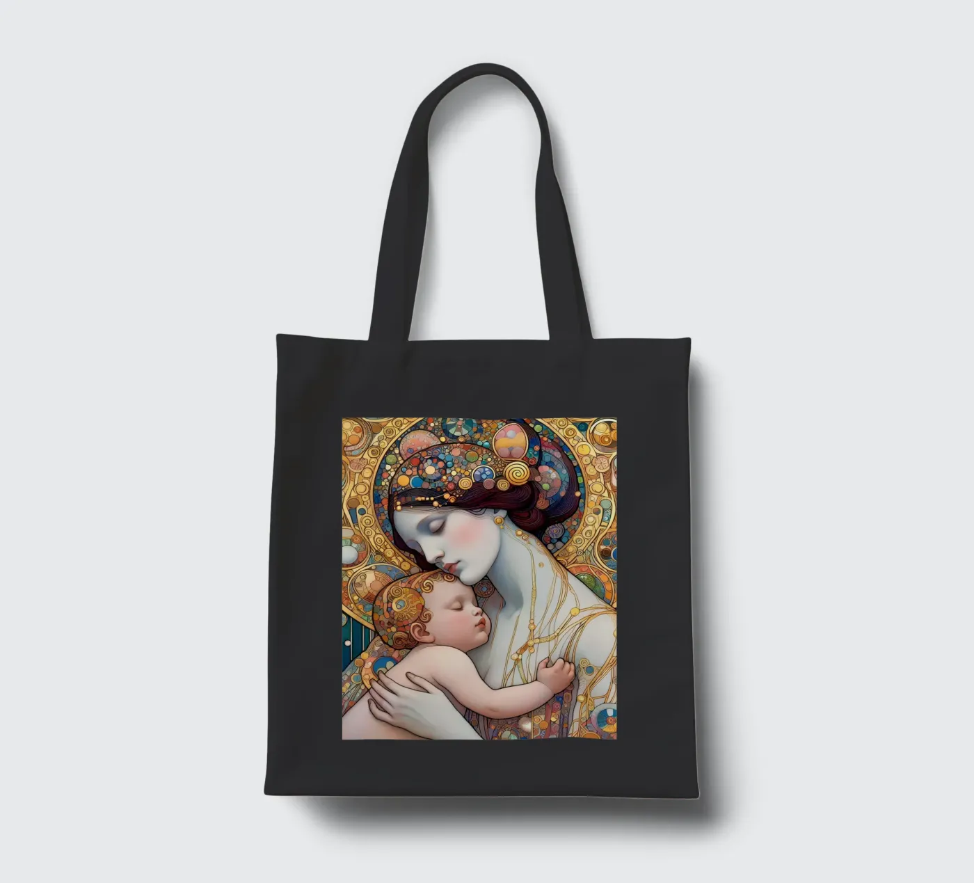 Die Mutter Jutebeutel von Art-Nouveau-Dsg