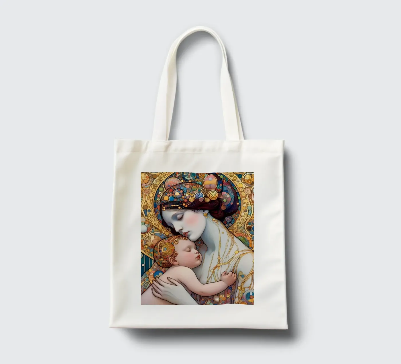 Die Mutter Jutebeutel von Art-Nouveau-Dsg