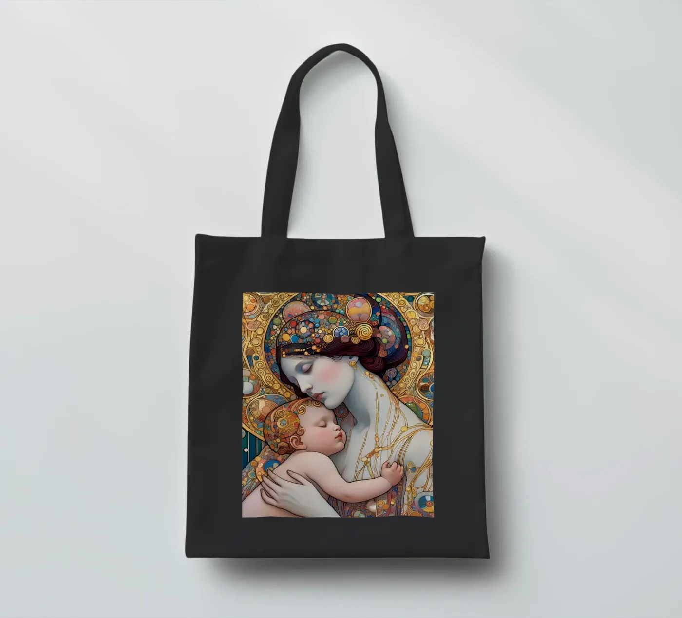 Die Mutter Jutebeutel von Art-Nouveau-Dsg