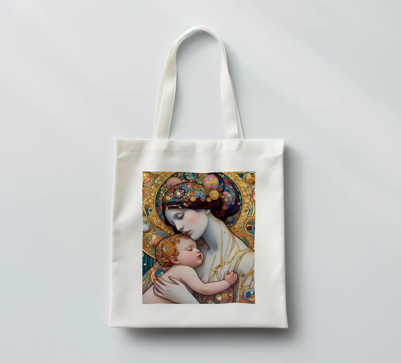 Die Mutter Jutebeutel von Art-Nouveau-Dsg