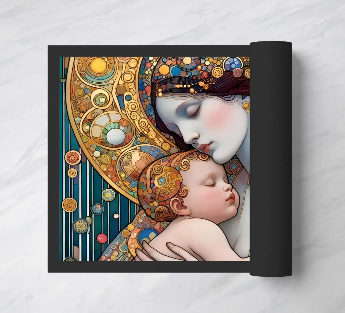 The mother paillasson de Art-Nouveau-Dsg