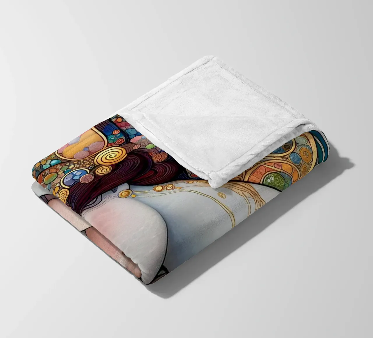 Die Mutter Fleecedecke von Art-Nouveau-Dsg