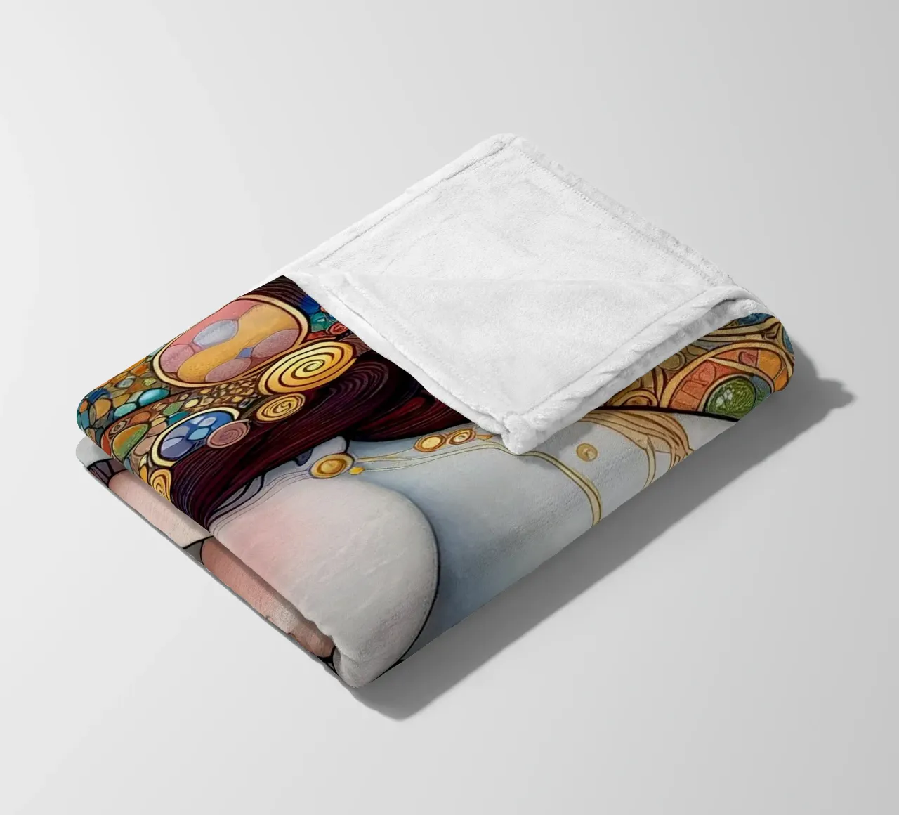 Die Mutter Fleecedecke von Art-Nouveau-Dsg