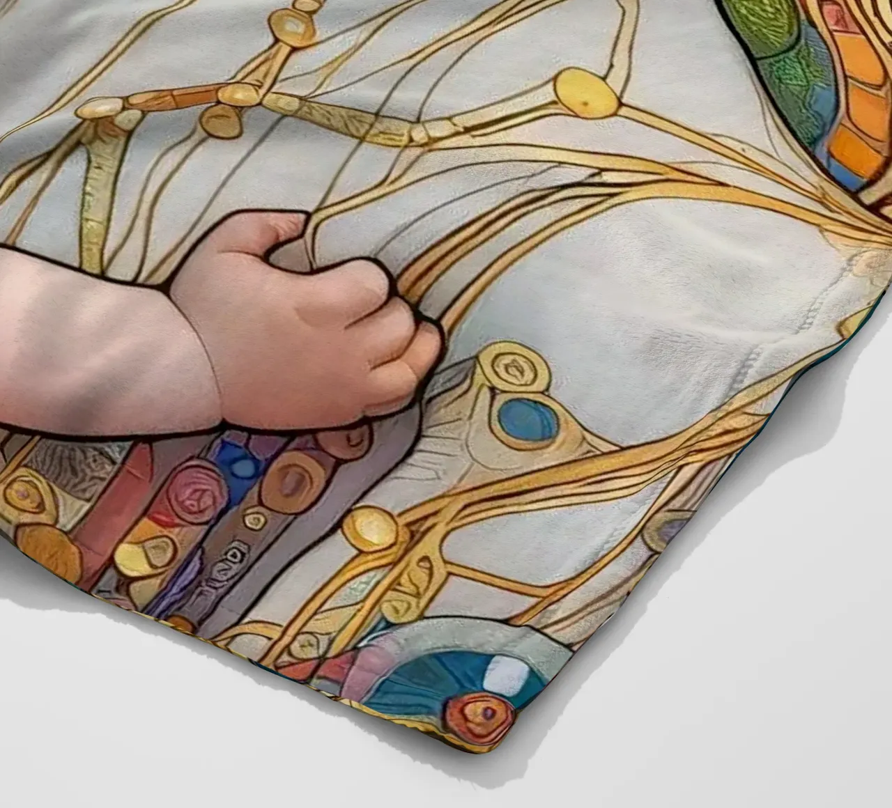 Die Mutter Fleecedecke von Art-Nouveau-Dsg